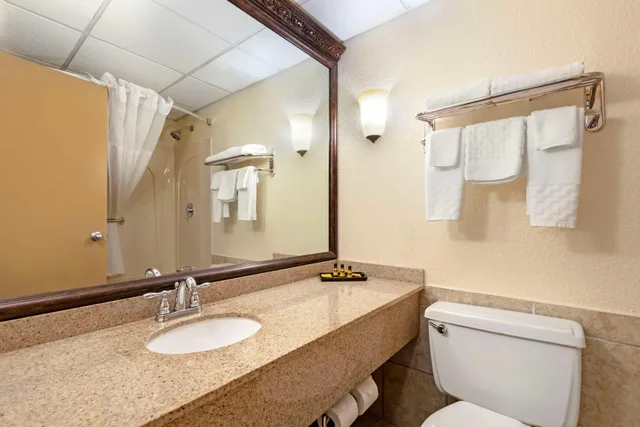 غرفة بسرير مزدوج، Best Western Plus Longbranch Hotel and Convention Center 4/4