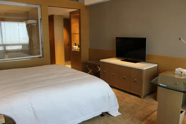 جناح ديلوكس بسرير كوين، Shanghai Hongqiao Airport Boyue Hotel - AirChina 2/4