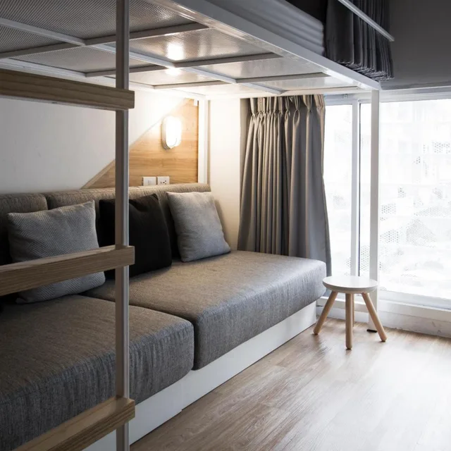 Mixed Dorm, 10 Beds، Bed One Block Hostel 3/8