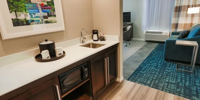 جناح استوديو بسرير كينج مع أريكة، Hampton Inn Suites Charlotte Ballantyne Nc 6/7