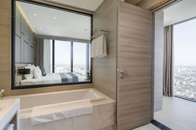 غرفة بريميوم ركنية بسريرين منفصلين، Melia Vinpearl Thanh Hoa 5/7