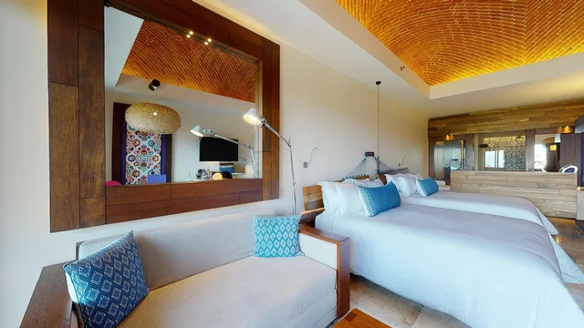 جناح بسريرين مزدوجين بإطلالة على الحديقة، Hotel Xcaret Arte - Adults Only (16+) 1/4