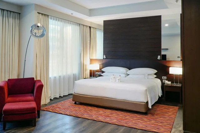 جناح تنفيذي بغرفة نوم واحدة بحوض استحمام، Sukhumvit Park Bangkok - Marriott Executive Apartments 3/5