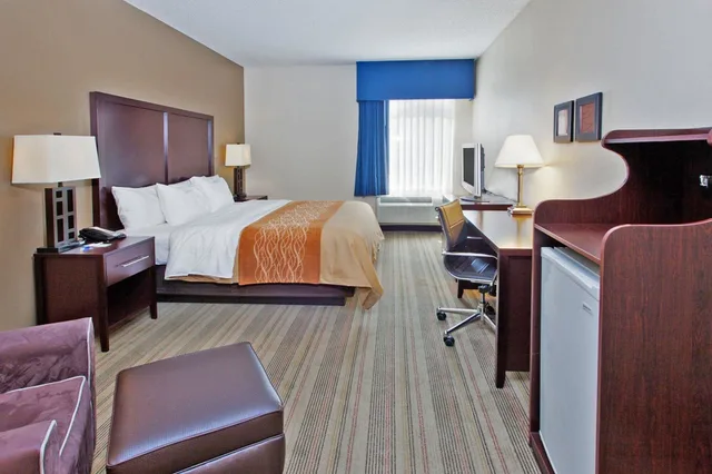 غرفة بسرير كينج لذوي الإعاقة، Comfort Inn Blairsville Butternut Creek 1/3
