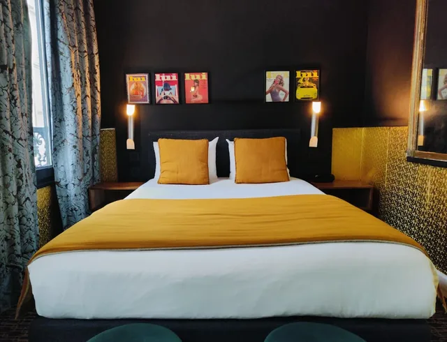 غرفة بسرير مزدوج، Hotel Noir 2/10