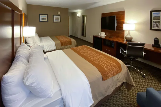 غرفة قياسية بسريرين مزدوجين، Comfort Inn Lexington Virginia Horse Center 5/10