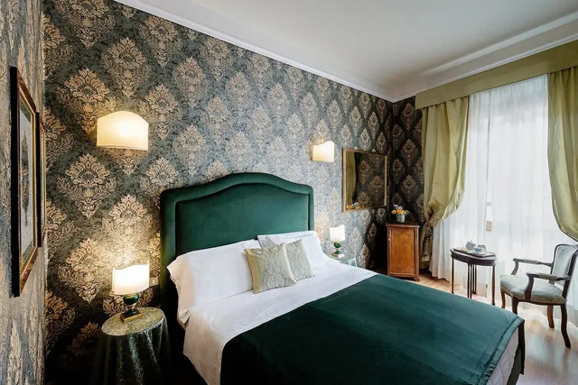 غرفة قياسية بسريرين منفصلين، Palazzo Dal Borgo 5/10