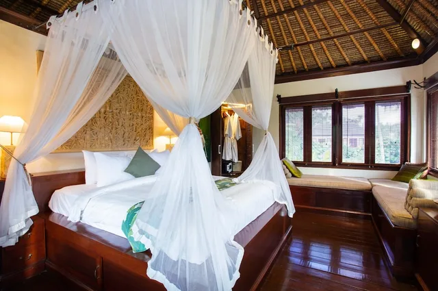 دوبلكس بسريرين منفصلين بإطلالة على النهر بغرفتي نوم، Villa Semana Resort Ubud 6/10