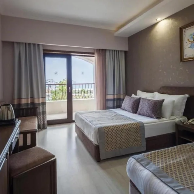 Standard, Twin Beds, Sea View, Club Hotel Turan Prince World 1/5