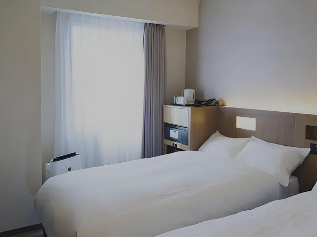 غرفة بسريرين منفصلين تُحدَّد حسب التوفر، Far East Village Hotel Yokohama 1/2