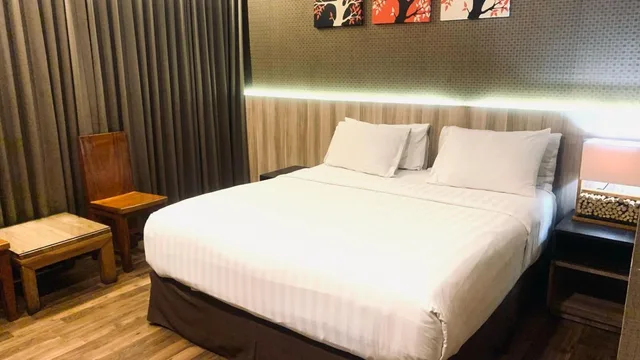 غرفة بسرير مزدوج للمدخنين، Ox Ville Hotel 1/2