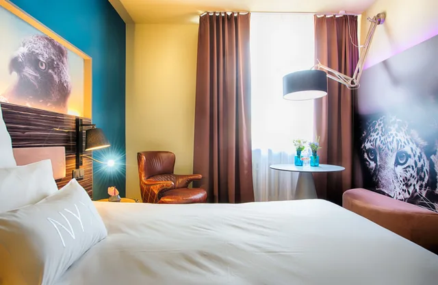 غرفة اقتصادية بسريرين منفصلين، NYX Hotel Mannheim 3/10