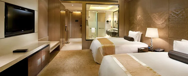 Deluxe, Twin Beds, Executive Level، Wanda Realm Langfang 2/2