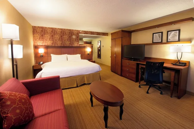غرفة بسرير كينج مع أريكة لذوي الإعاقة، Courtyard by Marriott Canton 3/5