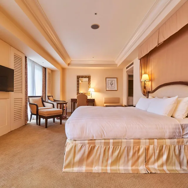 غرفة ديلوكس بسرير مزدوج بشرفة، Hotel Grand Tiara Anjo 1/7
