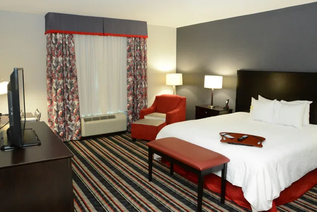 غرفة بسرير كينج لذوي الإعاقة، Hampton Inn And Suites Albany 2/4