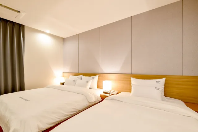 غرفة ديلوكس بسرير مزدوج وسرير فردي، Blanc Business Hotel 1/4