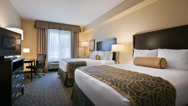غرفة بسريرين كوين لذوي الإعاقة، Best Western Plus Arlington/Marysville 4/9