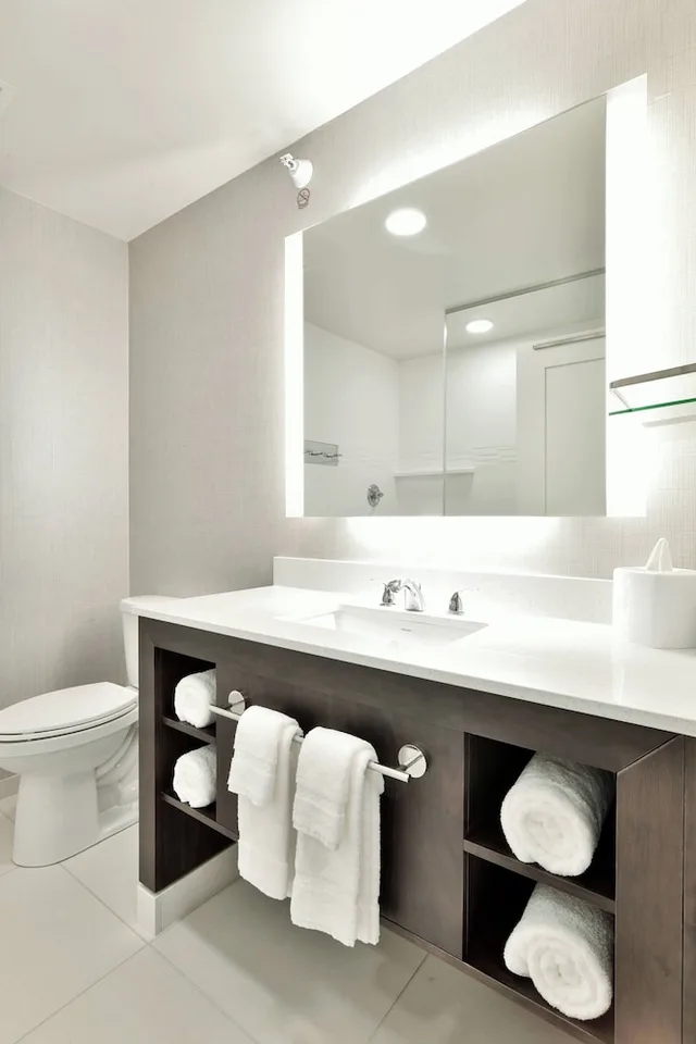 جناح بسريرين مزدوجين بغرفتي نوم، Residence Inn by Marriott Eau Claire 7/8