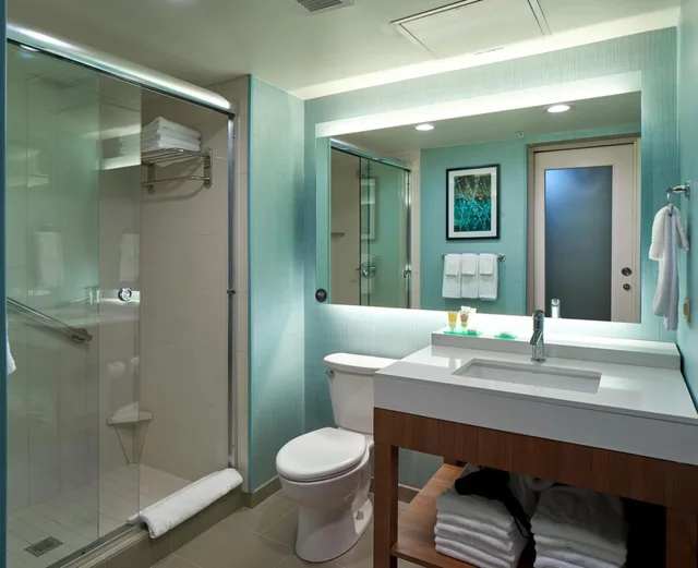 غرفة بسرير كينج بإطلالة جزئية على البحر، Hyatt Place Ocean City Oceanfront 2/3