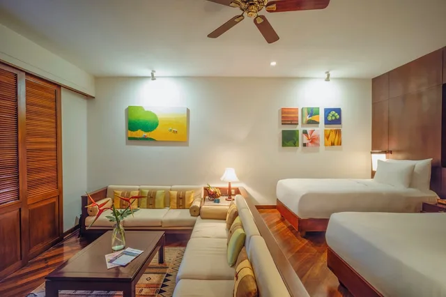 جناح استوديو بسريرين منفصلين بإطلالة على البحر، Furama Resort Da Nang 2/3