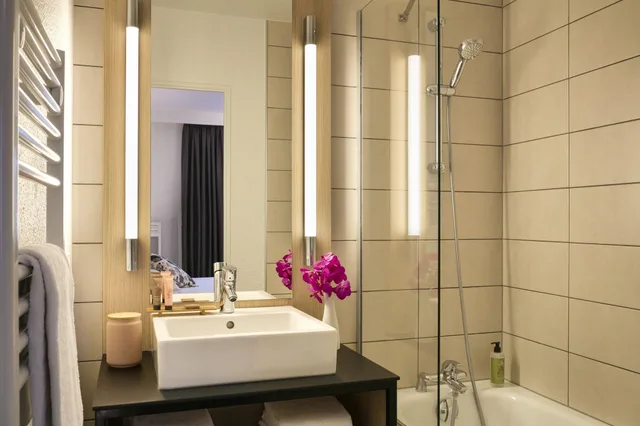 استوديو ديلوكس بسرير مزدوج أو سريرين منفصلين، Citadines Strasbourg Kleber 4/8