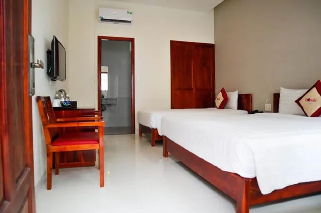 غرفة ديلوكس ثلاثية بسرير مزدوج وسرير فردي، Vanda Hotel 2/3
