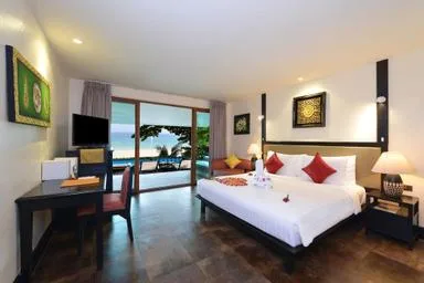 غرفة ديلوكس بسرير مزدوج أو سريرين منفصلين بإطلالة، ANDAMAN WHITE BEACH RESORT 1/1