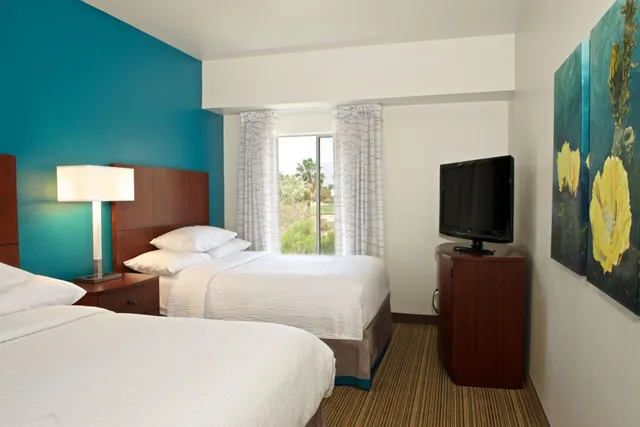 2 Bedrooms, Suite, 2 Double Beds, Golf Course View, Sofa, Balcony، Residence Inn By Marriott Palm Desert 1/3