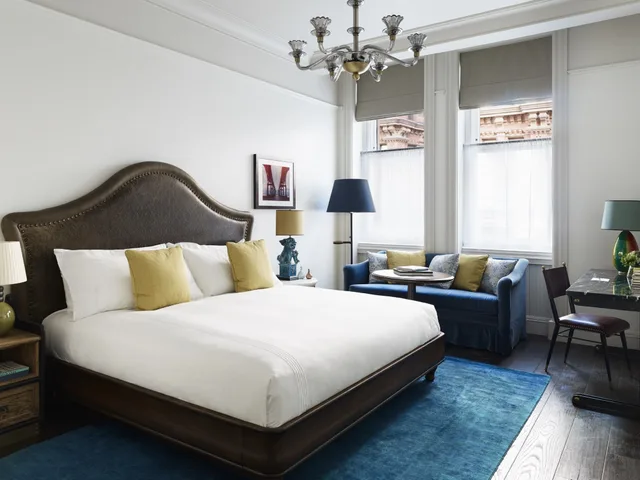 غرفة بريميوم بسرير كينج، THE BEEKMAN, A THOMPSON HOTEL 1/3