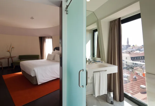 غرفة تنفيذية غراند بسرير كينج بإطلالة، Pestana Porto A Brasileria 5/10