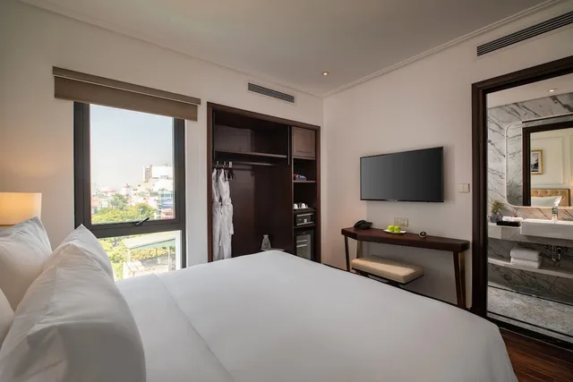 غرفة ديلوكس بسرير مزدوج بإطلالة، Soleil Boutique Hotel 1/4