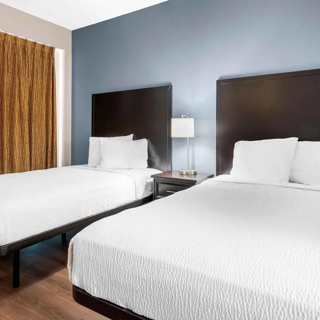 جناح بسريرين مزدوجين بغرفة نوم واحدة، Extended Stay America - Indianapolis -Airport-W Southern Ave 1/7