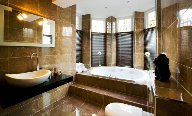 غرفة فاخرة بسرير مزدوج بجاكوزي، Applegarth Villa Hotel & Restaurant (Adult Only) 5/7