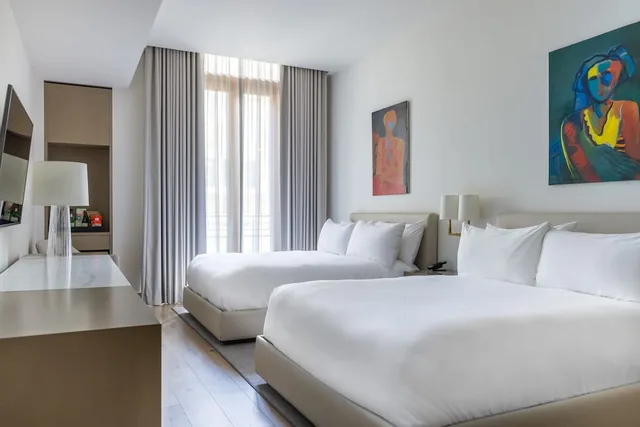 Tower, Standard, 2 Queen Beds, Balcony, La Colombe d Or 1/4
