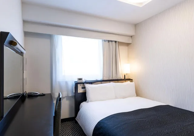 غرفة بسرير مزدوج، APA Hotel Kyoto Ekikita 1/5