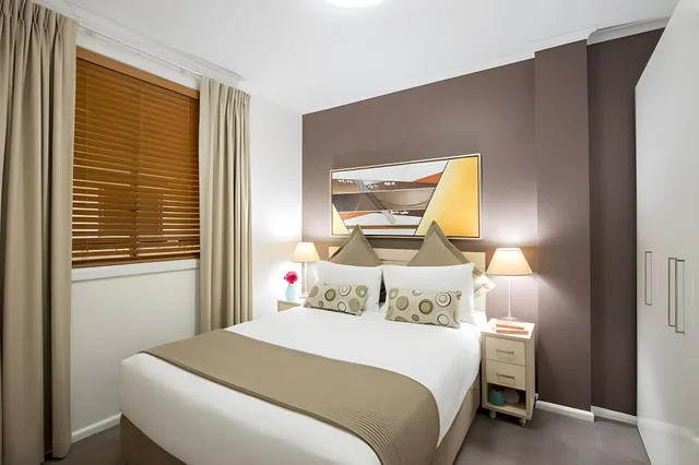 غرفة بإطلالة على المدينة بغرفة نوم واحدة، Oaks Sydney Goldsbrough Suites 1/2