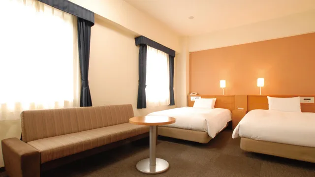 غرفة قياسية بسريرين منفصلين للمدخنين، AB Hotel Mikawa Anjo Honkan 1/1