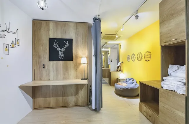 Mixed Dorm, Double Bed, Shared Bathroom, Hipstercity 1/1