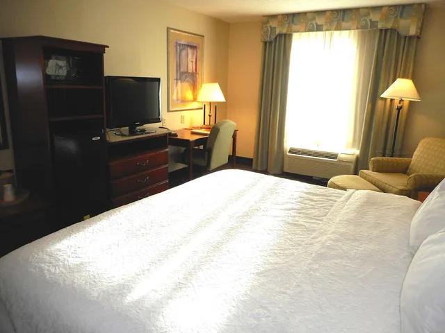 Study, King Bed, Sofa, Hampton Inn Ithaca 5/10