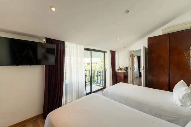 جناح عائلي بسرير كينج وسريرين منفصلين، Senvila Boutique Hoi An Resort And Spa 7/9