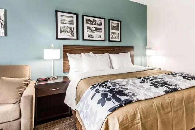جناح بسرير كينج لذوي الإعاقة، Sleep Inn & Suites Bryan - College Station 2/2