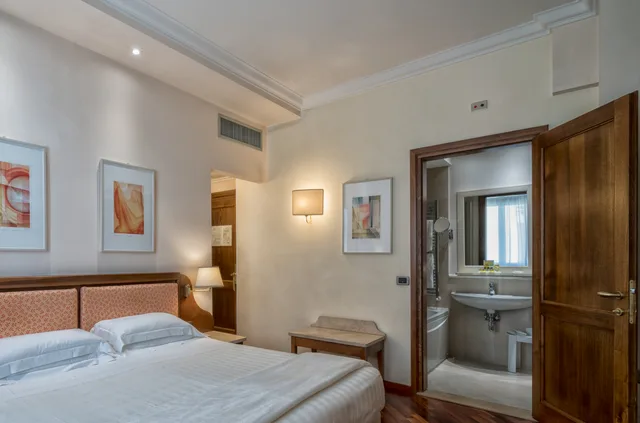 غرفة سوبيريور مفردة بسرير مزدوج، B&B HOTEL Firenze Pitti Palace al Ponte Vecchio 1/5