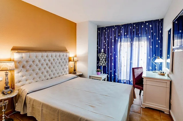 غرفة بسرير مزدوج أو سريرين منفصلين، Madrid Hotel 1/1