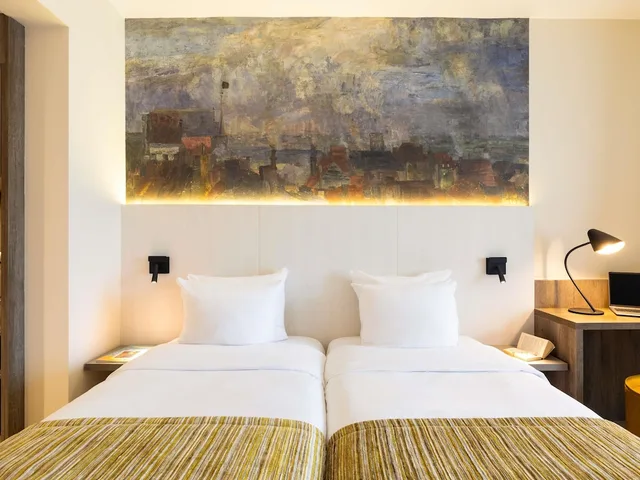 غرفة سوبيريور بسريرين منفصلين بإطلالة على المدينة، Hotel Mercure Oostende 7/10