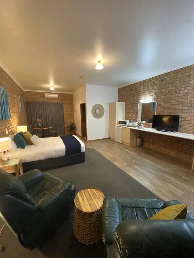 غرفة ديلوكس بسرير كوين، Coastal Waters Motor Inn 4/8