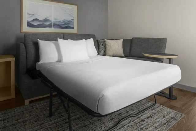 جناح بسرير كينج مع أريكة بمطبخ صغير، Hyatt Place Bozeman Yellowstone Airport 2/6