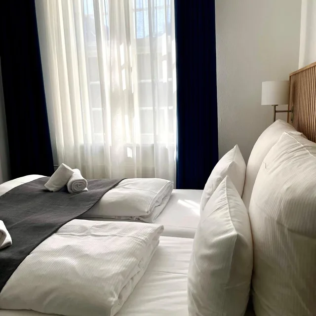 غرفة اقتصادية بسرير مزدوج أو سريرين منفصلين، Hotel Bethel 1/10