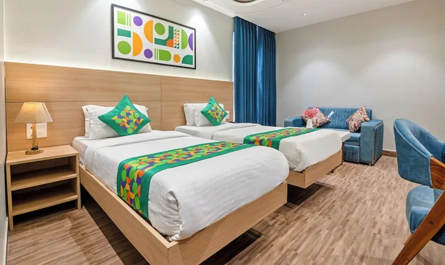 غرفة بريميوم بسرير مزدوج، Hotel Paras International 3/4