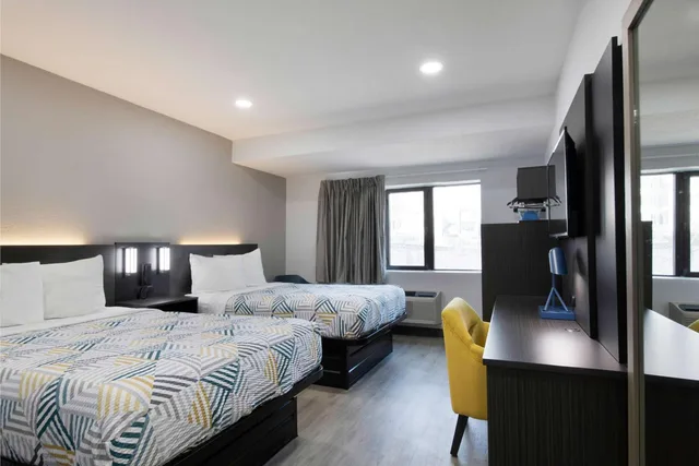 غرفة بسريرين مزدوجين، Motel6 Atlanta, GA - Downtown 2/10
